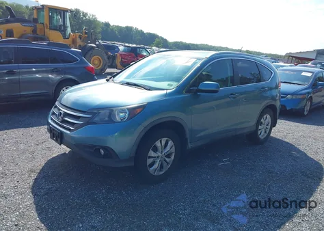 2013 Honda Cr-V Ex-L from USA, damaged, VIN 5J6RM4H73DL070272